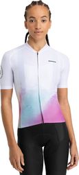 Maillot vélo manches courtes femme Cyclisme M2 Venturi Blanc