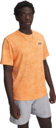 Under Armour Tech heren shirt met korte mouwen, oranje