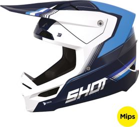 Casque Shot Race Tracer Blue Glossy