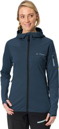 Dames Vaude Monviso Fleece Jas Blauw