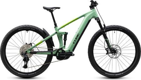 Cube Stereo Hybrid One22 SLX 800 E-Mountainbike mit Vollfederung, Shimano 12V, 800 Wh, Bosch 120 Nm, 29'', Cactus-Grün 2027