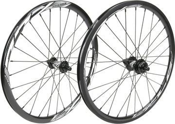 Excess XCL-3 Mini/Expert 20'' BMX Wheelset | 10 mm | 28 Holes Noir