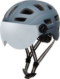 Casco Cairn Quartz Visera LED USB Gris mate