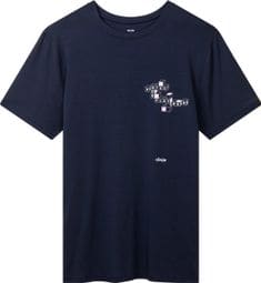 Camiseta de manga corta Circle Iconic Pop Azul marino