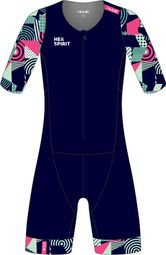 Tuta da triathlon Huub Her Spirit 2 blu da donna