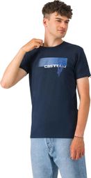 Castelli Veloce Men's Blue T-Shirt
