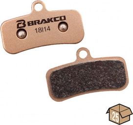 Boite de 25 paires Sintered XTR XTR  XT   Deore   ZEE  Saint   TRP: Q