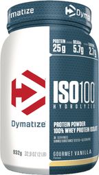 Iso-100 Hydrolyzed (932g) - Dymatize - Vanille - Whey Hydrolysée