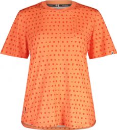 Maloja TrentinoM Women's Jersey. 1/2 Pastel Glow OrangeOrange