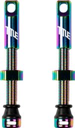 Pair of Title Presta Oil Slick Tubeless Valves