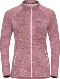 Odlo Fli Thermal Zipper Fleece Rosa Damen