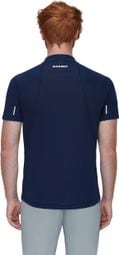 Technisch T-shirt Mammut Aenergy FL Half Zip Blauw S