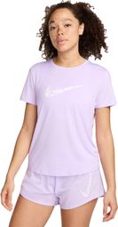 Nike One Swoosh Kurzarmtrikot Violett Damen