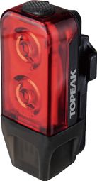 Topeak TailLux 25 USB Rücklicht Schwarz