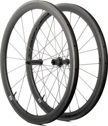 Paire de roues Progress Airspeed A44 Noir | 9x100/9x130 mm | Patins | Shimano