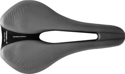 Selle italia model x comfort plus zadel grijs