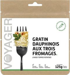 Voyager gevriesdroogde maaltijd Gratin dauphinois met 3 kazen 125g