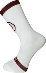 Rafal Ventoux Unisex Socks White/Bordeaux