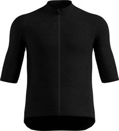 Odlo Zeroweight Merino Kurzarm Trikot Schwarz