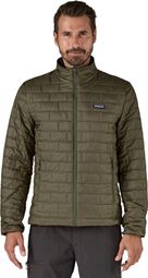 Heren Groen Patagonia Nano Puff Jacket