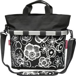 Klickfix Bikebasket Oval S Fleurs