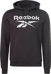 Sweat à capuche Reebok Big Logo Noir