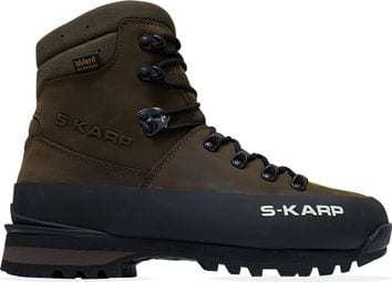 Chaussures trekking S-KARP Omu FXT  marron  cuir naturel  semelle Vibram Foura Micro