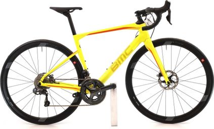 Produit reconditionné · BMC Roadmachine 02 Di2 11V · Jaune / Vélo de route | Très bon état