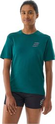 T-shirt Compressport Podium Femme Vert