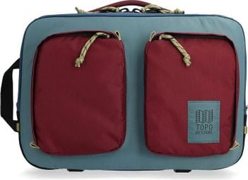 Topo Designs Global Briefcase 14L Bordeaux/Blue Backpack