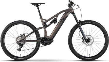 VTT Electrique Tout Suspendu Raymon TrailRay 160E 9.0 Shimano Deore 10V 720Wh 29'' Marron 2024