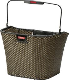 Cesta delantera Klickfix Structura Bronze