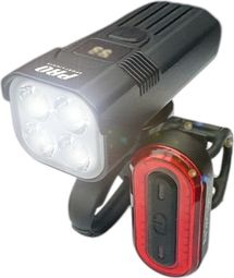 Kit d'éclairage 1100 et 100 Lumen LED avant et arrière