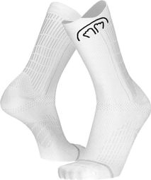 Chaussettes de Running mi-hautes, fines et techniques - Run Anatomic Crew