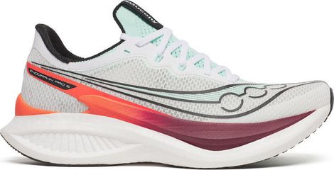Saucony Endorphin Pro 5 hardloopschoenen wit/rood voor heren