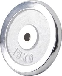 Disques de poids chromés avec alésage de 31 mm - De 0 5 KG à 30 KG - Poids : 15 KG