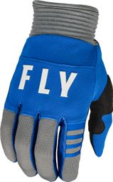 Fly F-16 Long Gloves Blue / Grey