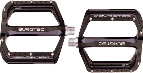 Pair of Burgtec Penthouse MK5 Flat Pedals Black