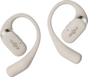 Shokz OpenFit Bluetooth Earbuds Beige