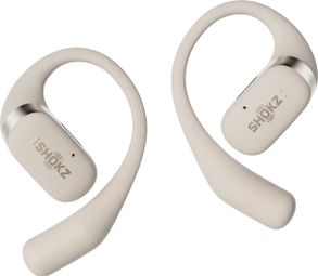 Auriculares Bluetooth Shokz OpenFit Beige