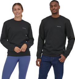 Sweat Unisexe Patagonia Fitz Roy Icon Uprisal Crew Noir