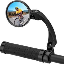 Rétroviseur de vélo gauche Rockbros  - Noir
