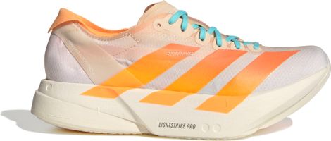 adidas Adizero Adios Pro 4 Laufschuhe Beige/Orange Damen