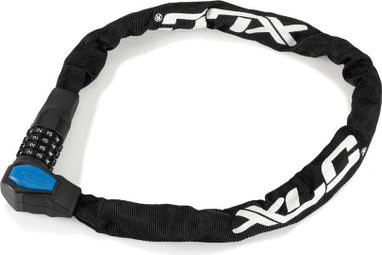 Chaine Antivol XLC LO-C19 Combinaison Yakuza Plus Ø8x1000 mm Noir 