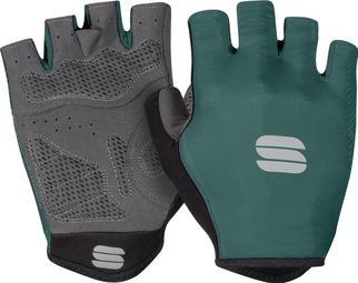 Sportful Race Short Gloves Green