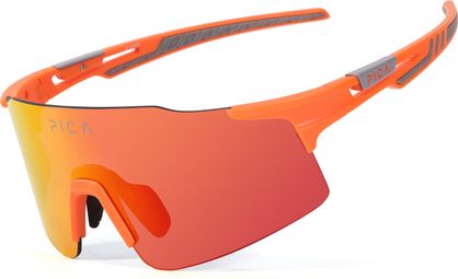 Lunettes PICA ORRU Orange Miroir