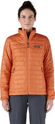 Doudoune Patagonia Nano Puff Orange Femme