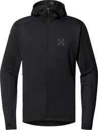 Polaire Haglöfs LIM Mid Multi II Hood Noir Homme
