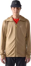 Haglöfs L.I.M Mid Multi II heren fleece met capuchon bruin