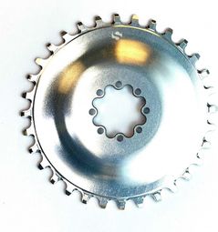 Plateau Shift Up argent (SRAM Boost 8 trous)
